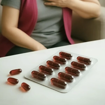 超临界沙棘油胶囊 (半成品)